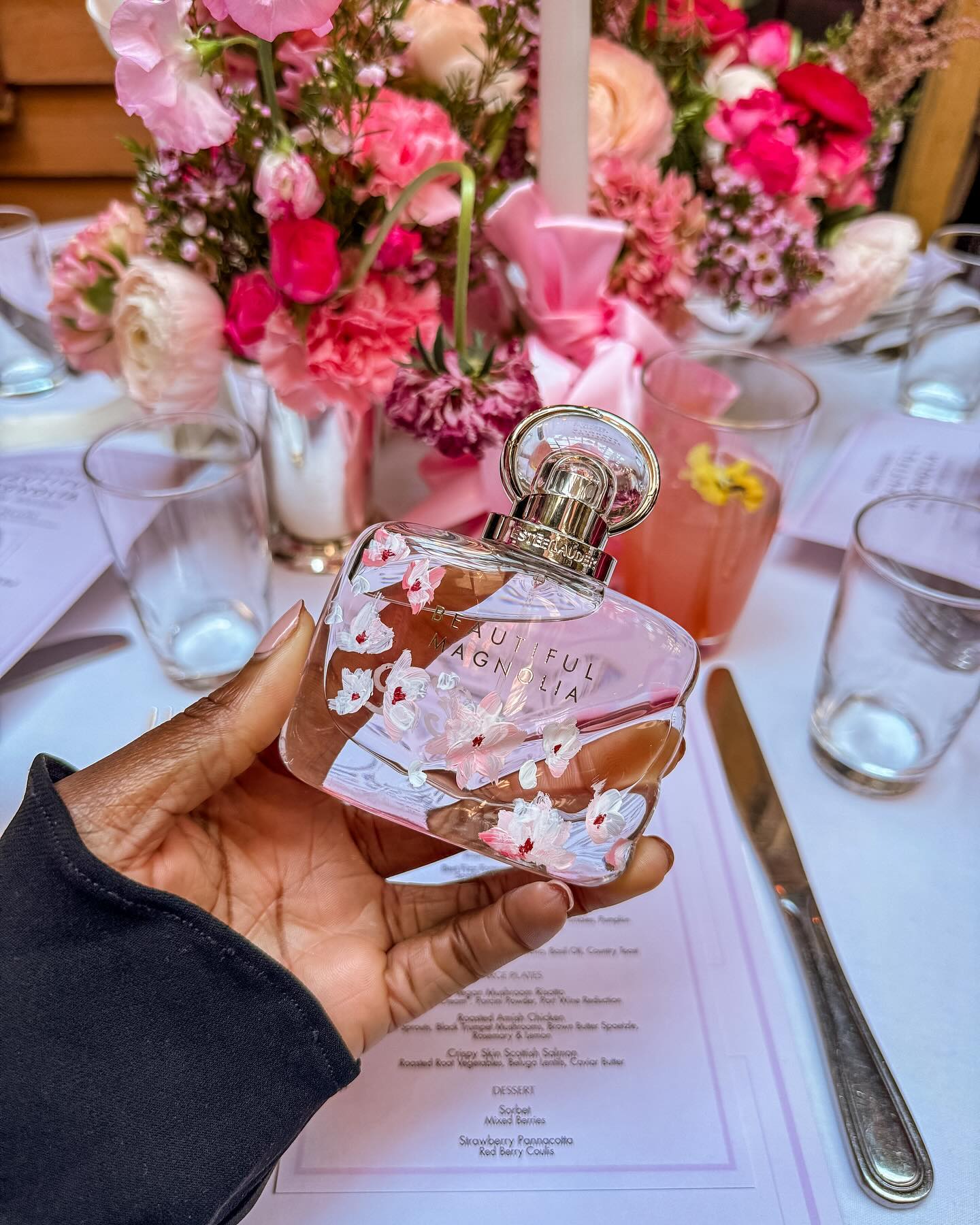 Showered in love this afternoon at lunch with esteelauder in celebration of “Beautiful Magnolia” the