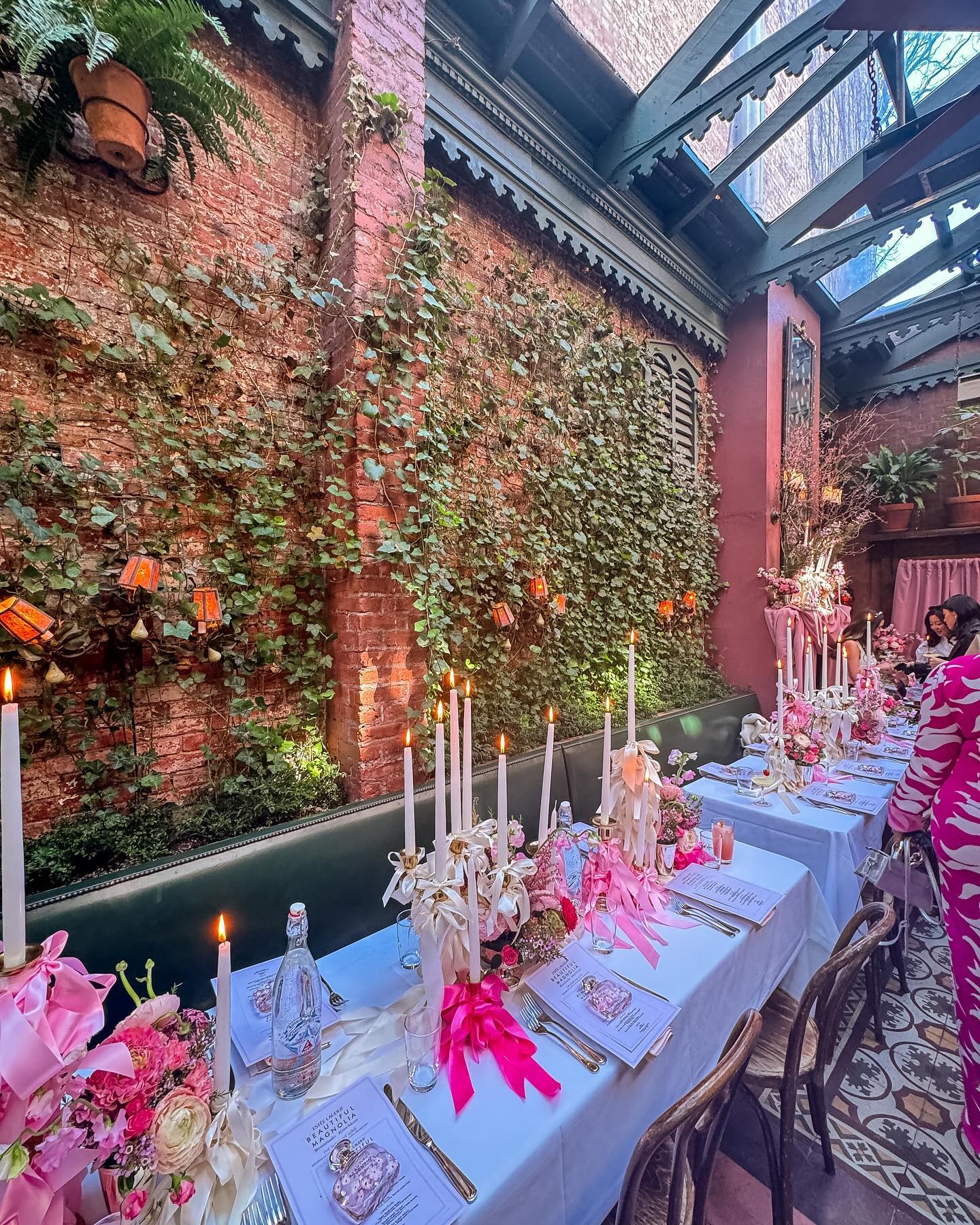Showered in love this afternoon at lunch with esteelauder in celebration of “Beautiful Magnolia” the