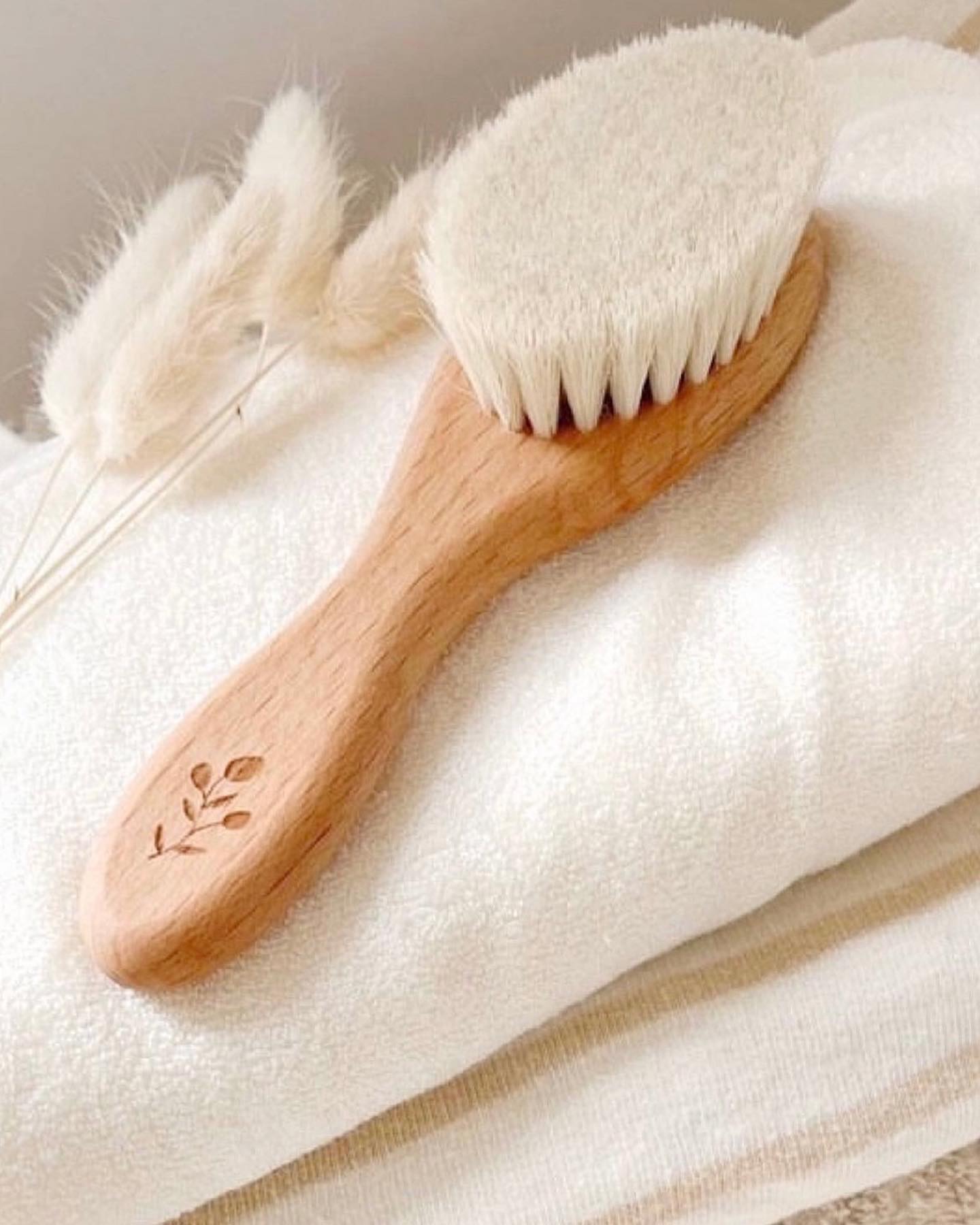 Two new products added to our Care Collection! ðŸ¤ 

This pretty goat-hair hairbrush to tame your b