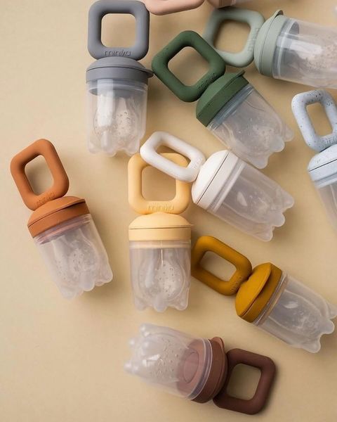 The silicone Feeder-teethers are now IN STOCK! 🤍 

Find them in our shop in our Care Collection. .
