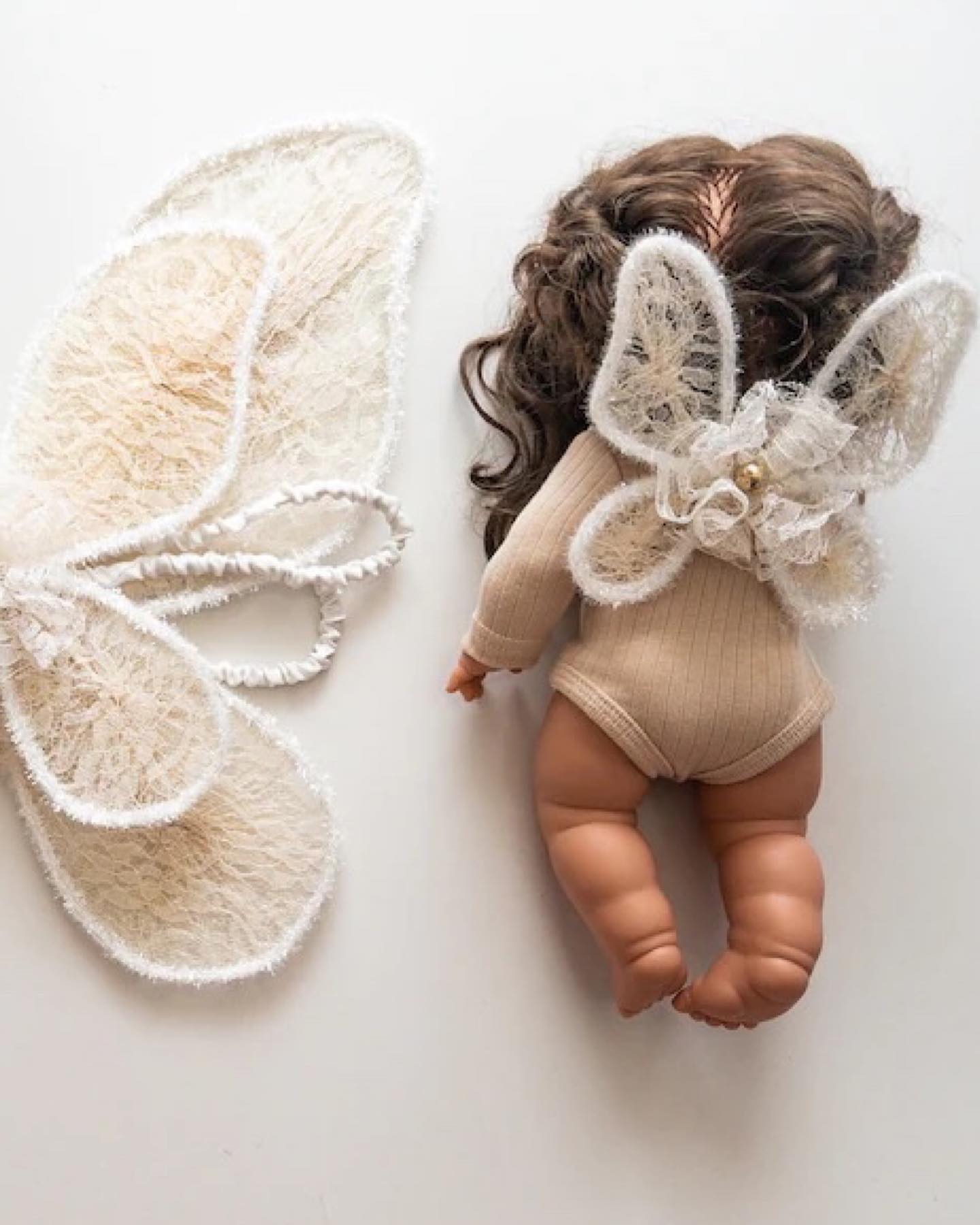 Just added to our Doll Clothes Collection, these magical child & doll fairy wings! 

They come as a 