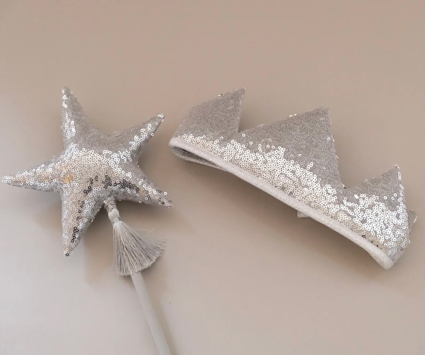 Let your little ones' imaginations run wild with this magical crown and wand set that's in our shop 