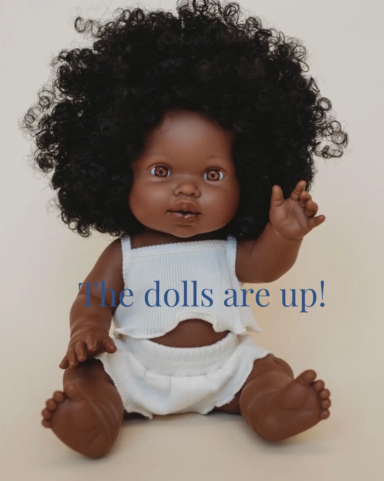 Hi guys! Just wanted to let you know that more dolls have been added to our website! Link is in bio 
