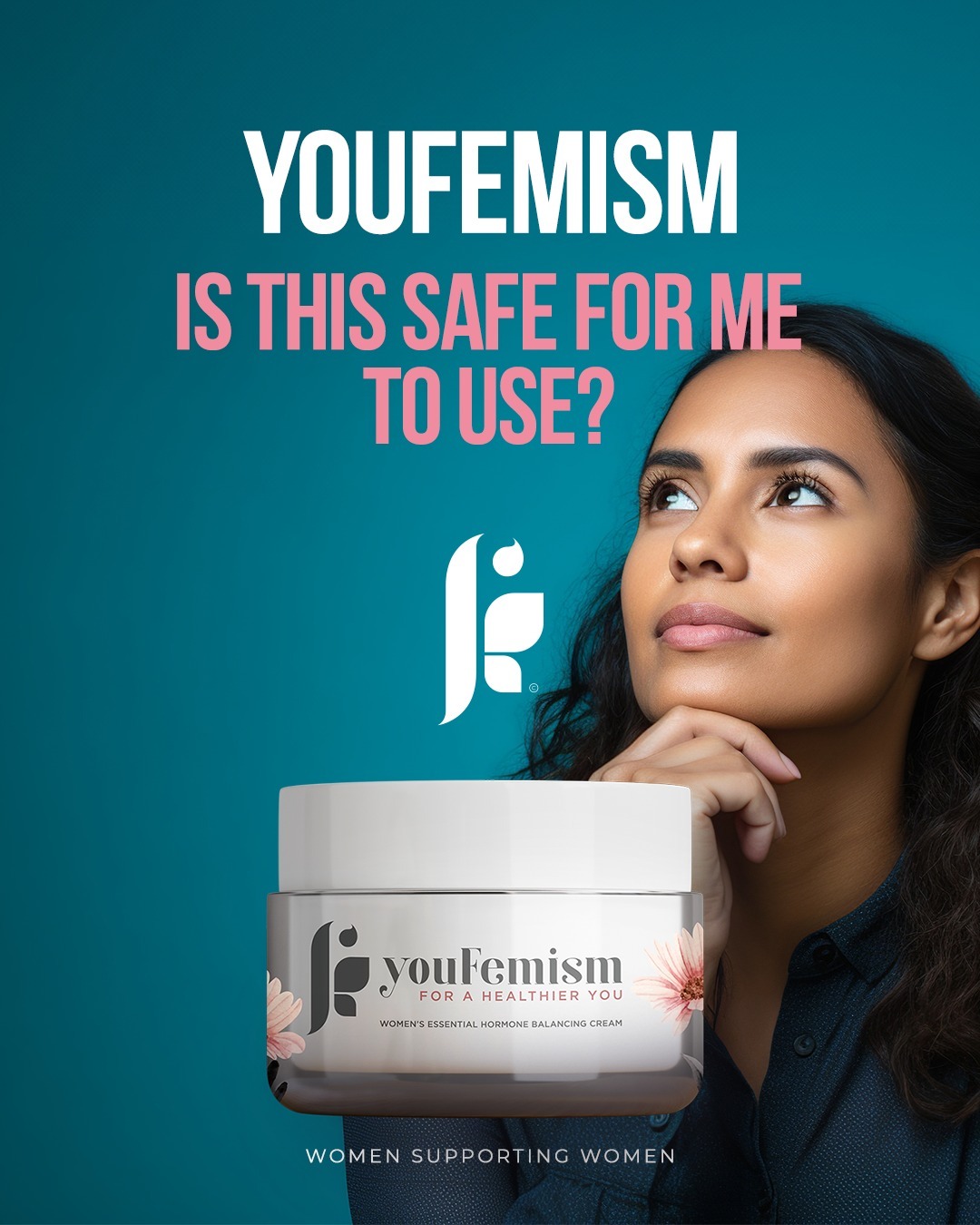 Absolutely, yes. Youfemism-Women's Essential Hormone Balancing Cream is a natural and unique blend o