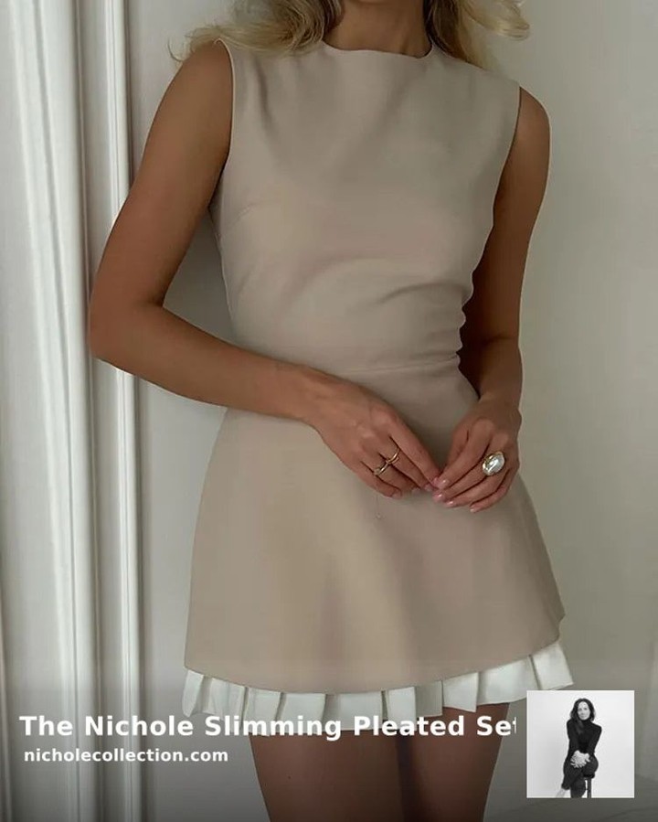 👜✨🔥 The Nichole Slimming Pleated Set 🔥⎆ ⎆ Only $39.99 right now ⎆ ►  Free shipping and an Extra 1