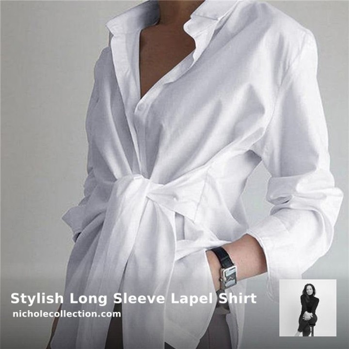 👜✨🔥 Stylish Long Sleeve Lapel Shirt 🔥⎆ ⎆ Only $22.99 right now ⎆ ►  Free shipping and an Extra 10