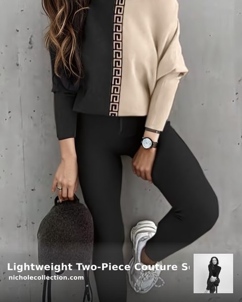 👜✨🔥 Lightweight Two-Piece Couture Set 🔥⎆ ⎆ Only $49.99 right now ⎆ ►  Free shipping and an Extra 