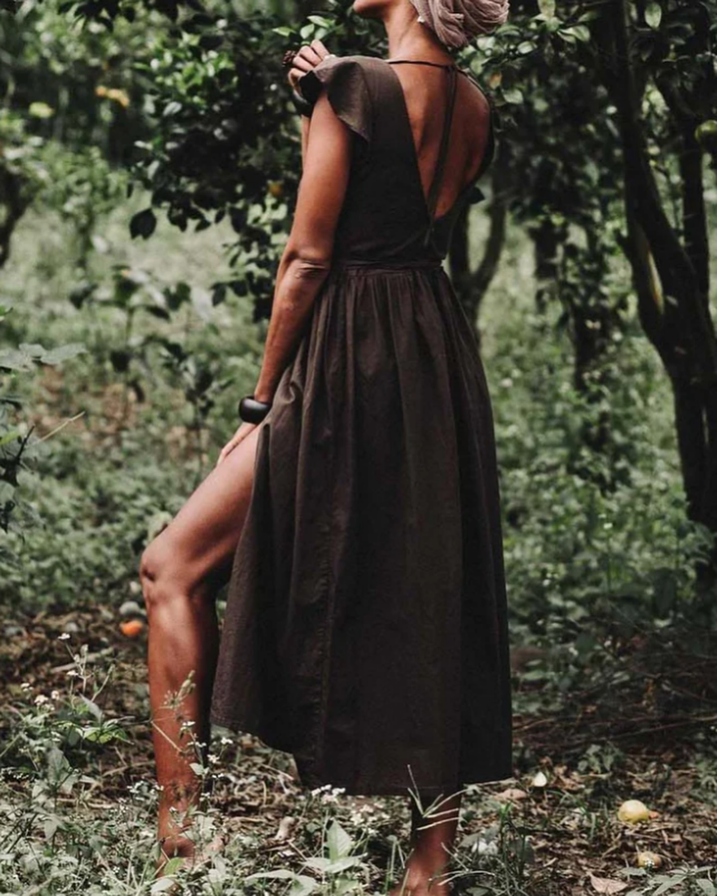 AYA Sacredwear :: Organic Linen Dress 

size XS ( runs large, fits like a small) 

only wore to try 