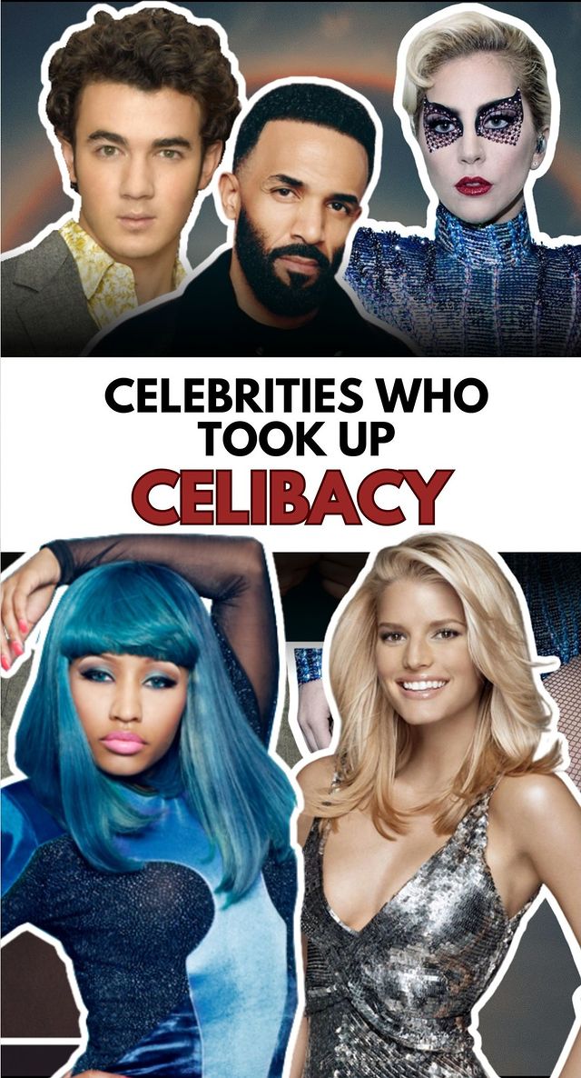 Several celebrities have openly discussed their choice of celibacy, citing personal or spiritual rea