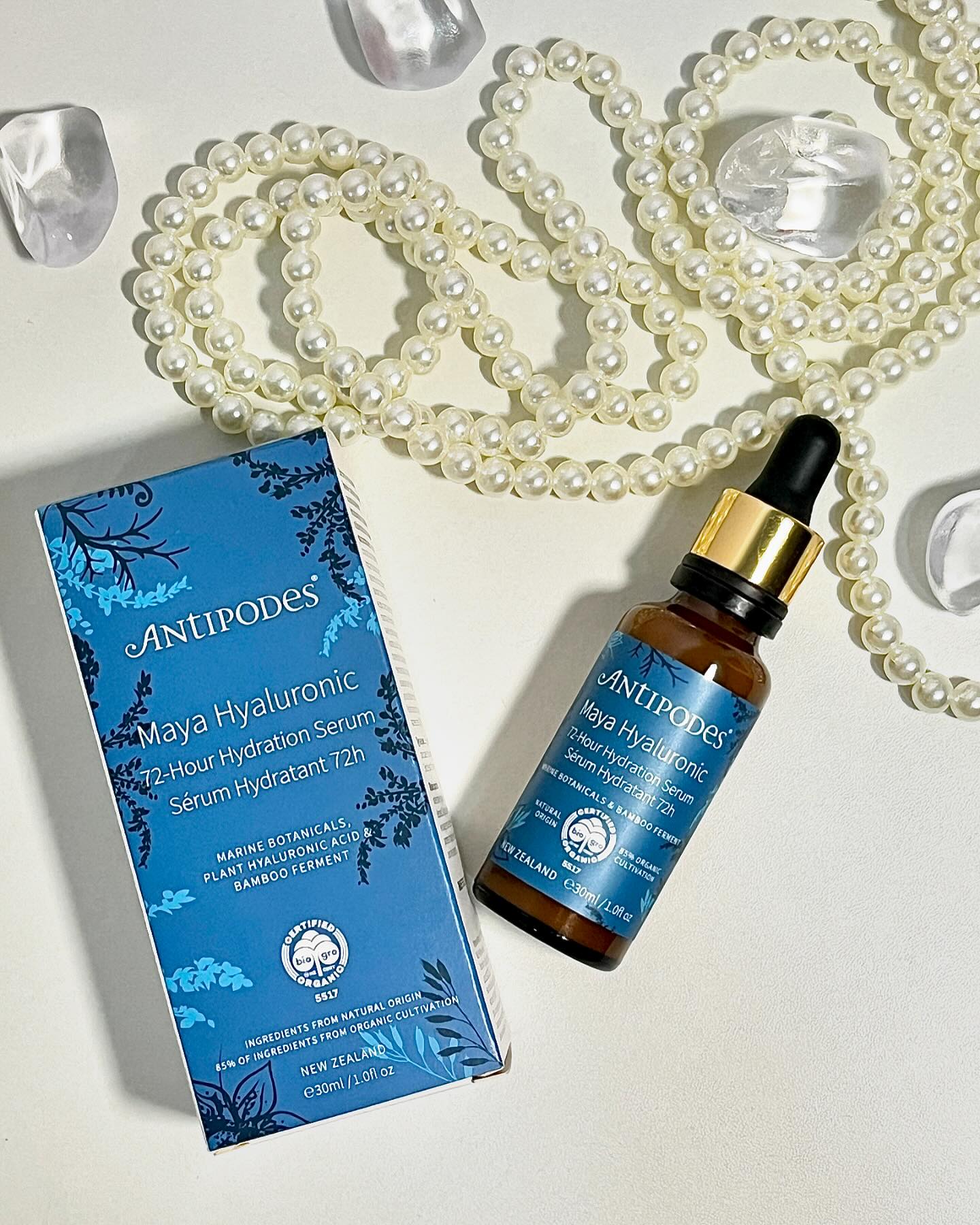 âœ¨ Discovering the ultimate hydration with the Antipodes Maya Hyaluronic 72-Hour Hydration Serum! ð