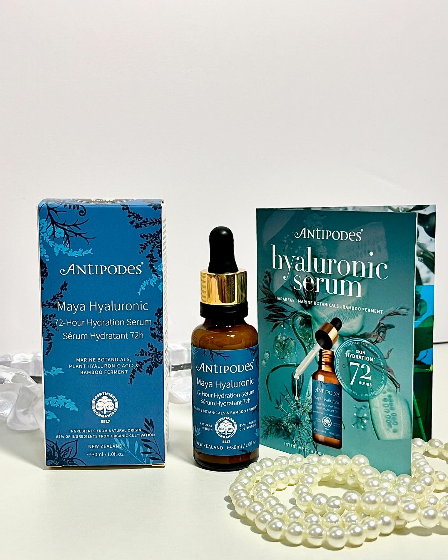 âœ¨ Discovering the ultimate hydration with the Antipodes Maya Hyaluronic 72-Hour Hydration Serum! ð