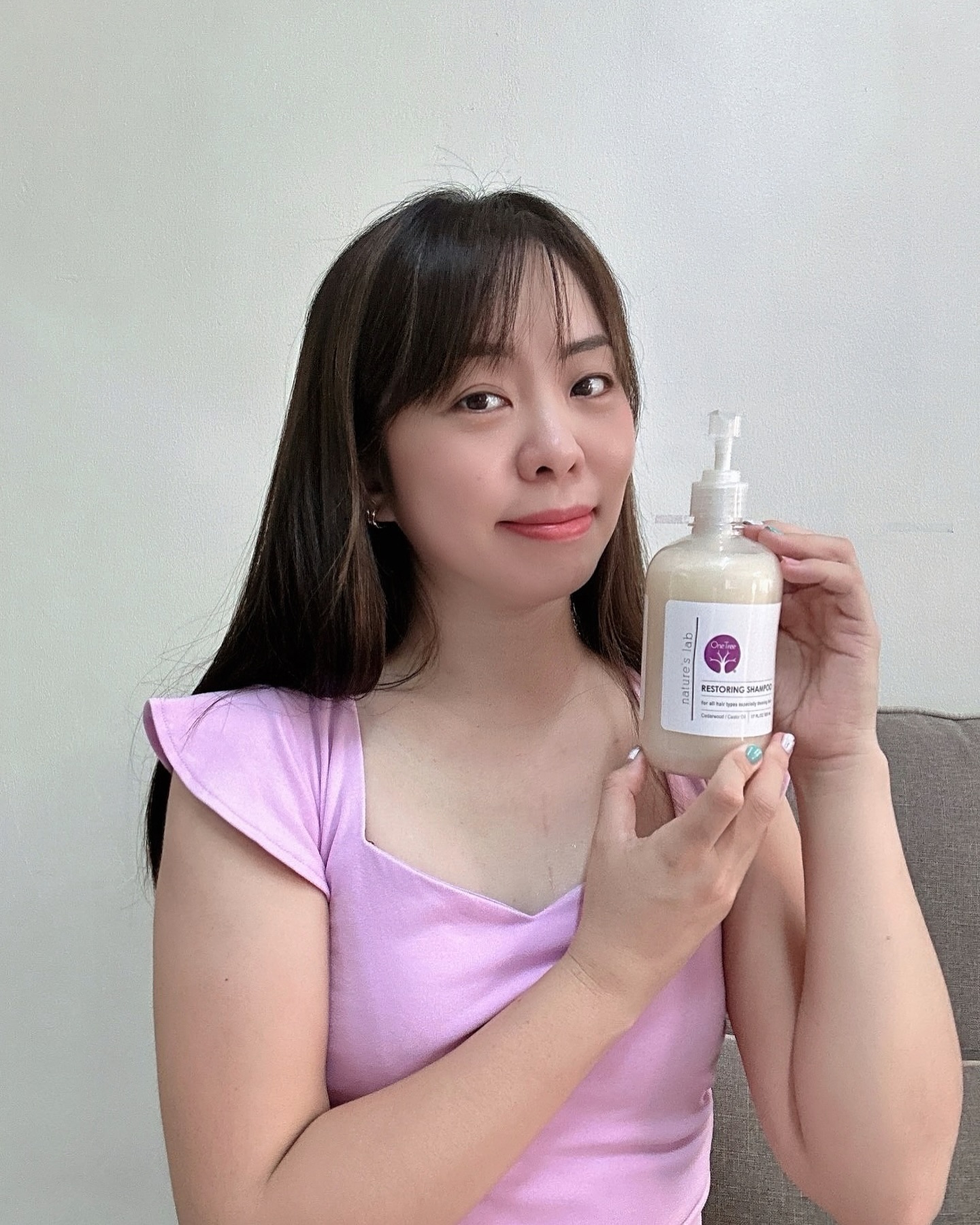 After a few uses of One Tree Restoring Shampoo ,Iâ€™m noticing my scalp is less dry,oily and bouncie