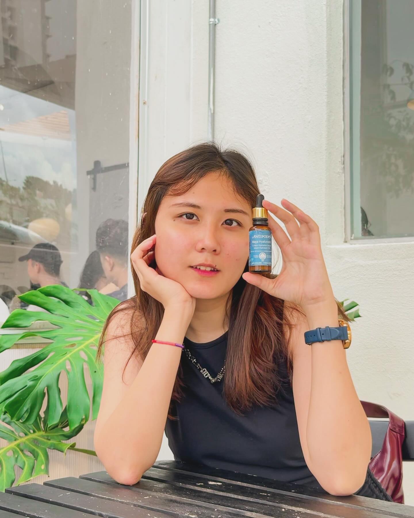 Loving the Maya Hyaluronic 72-Hour Hydration Serum! ðŸŒ¸ It keeps my skin hydrated and silky smooth 