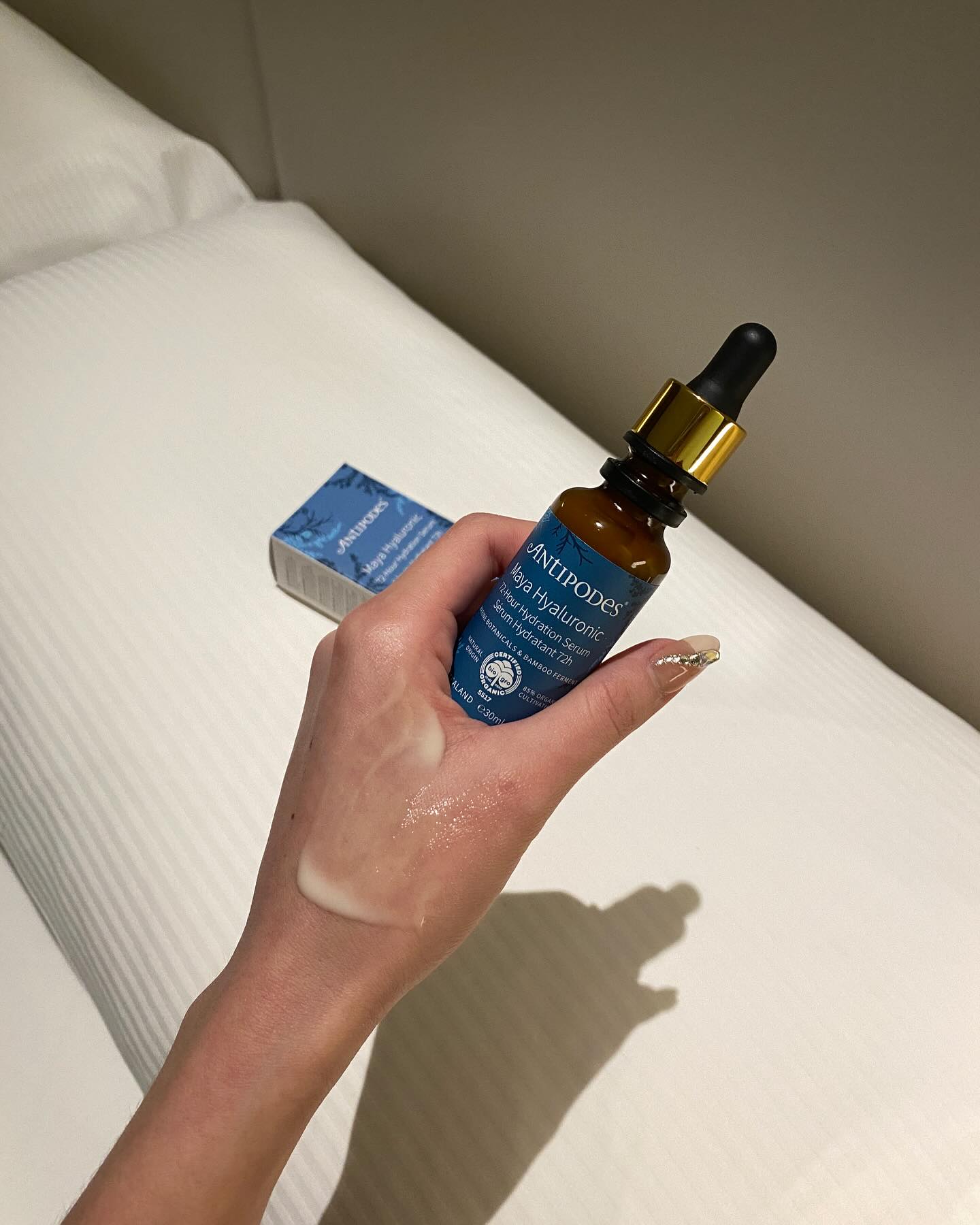 Iâ€™ve been using the Maya Hyaluronic 72-Hour Hydration Serum & Iâ€™m absolutely in love with it ðŸ˜