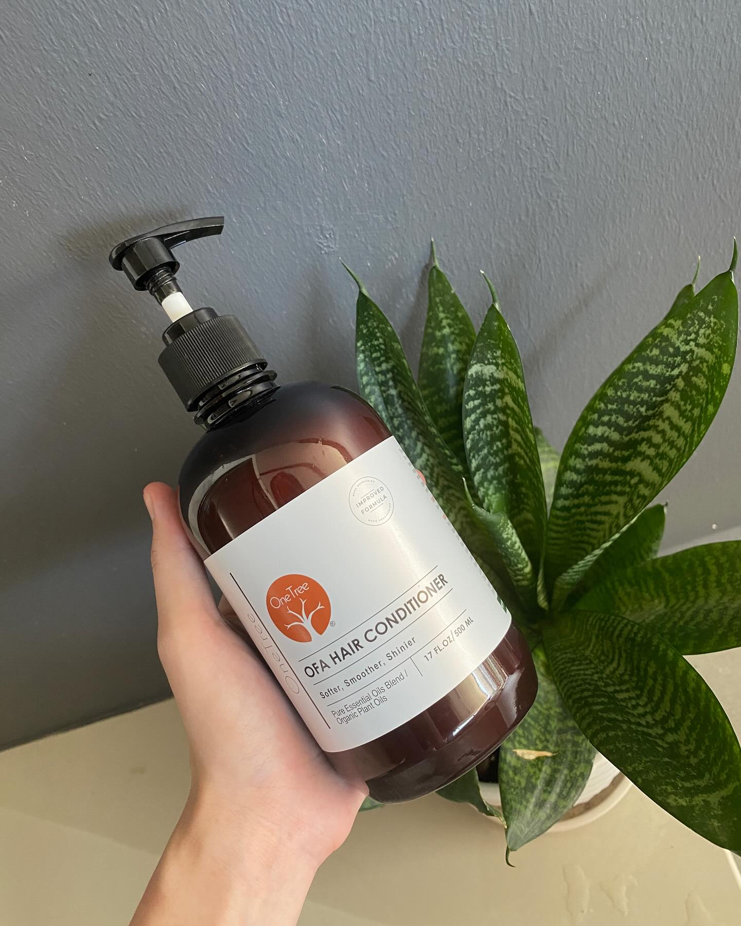 From the first use lovenature.my One Tree OFA Hair Conditioner, i noticed a difference - my hair fel