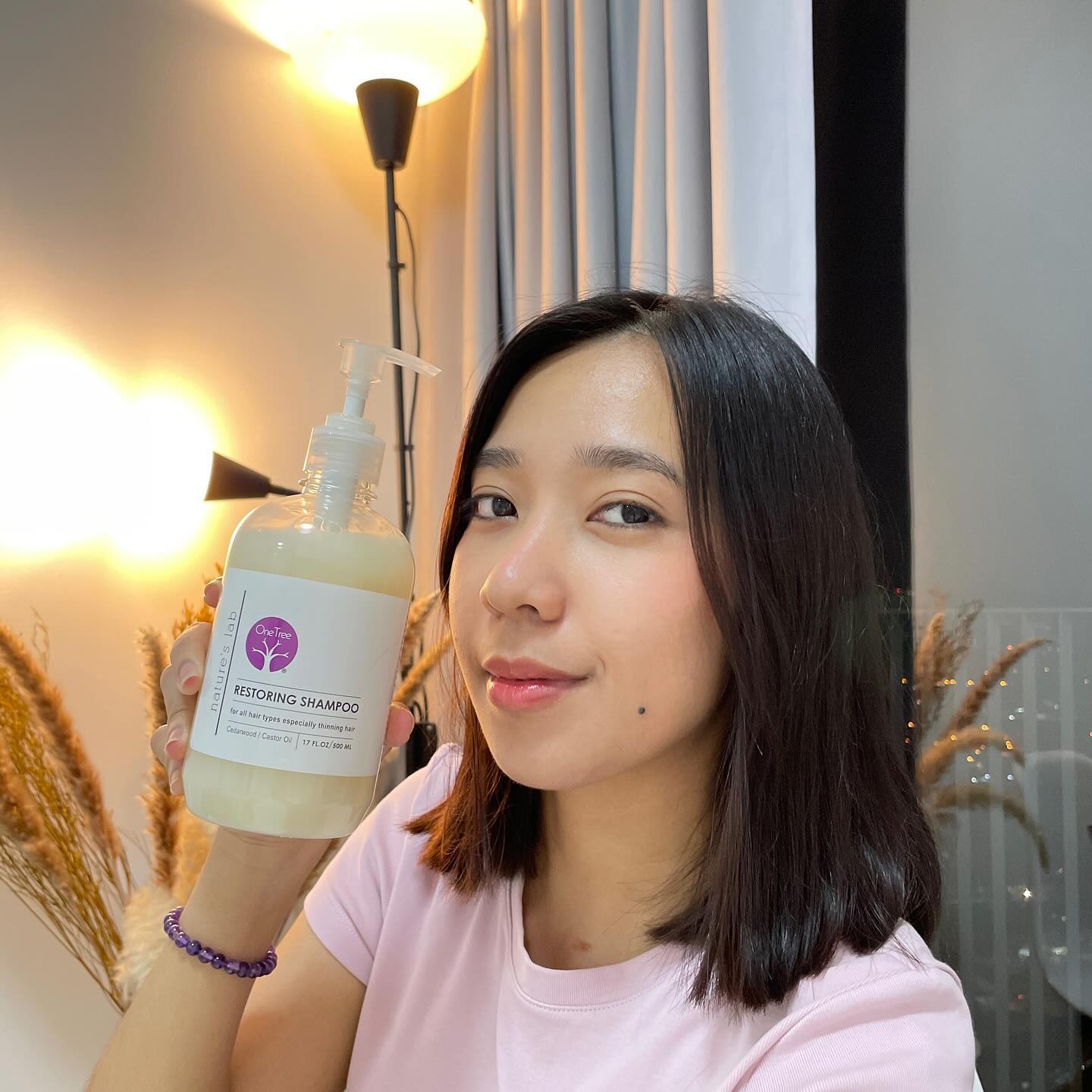 Just tried out the One Tree Restoring Shampoo, and my hair is loving it! ðŸŒ¿ Enriched with organic 