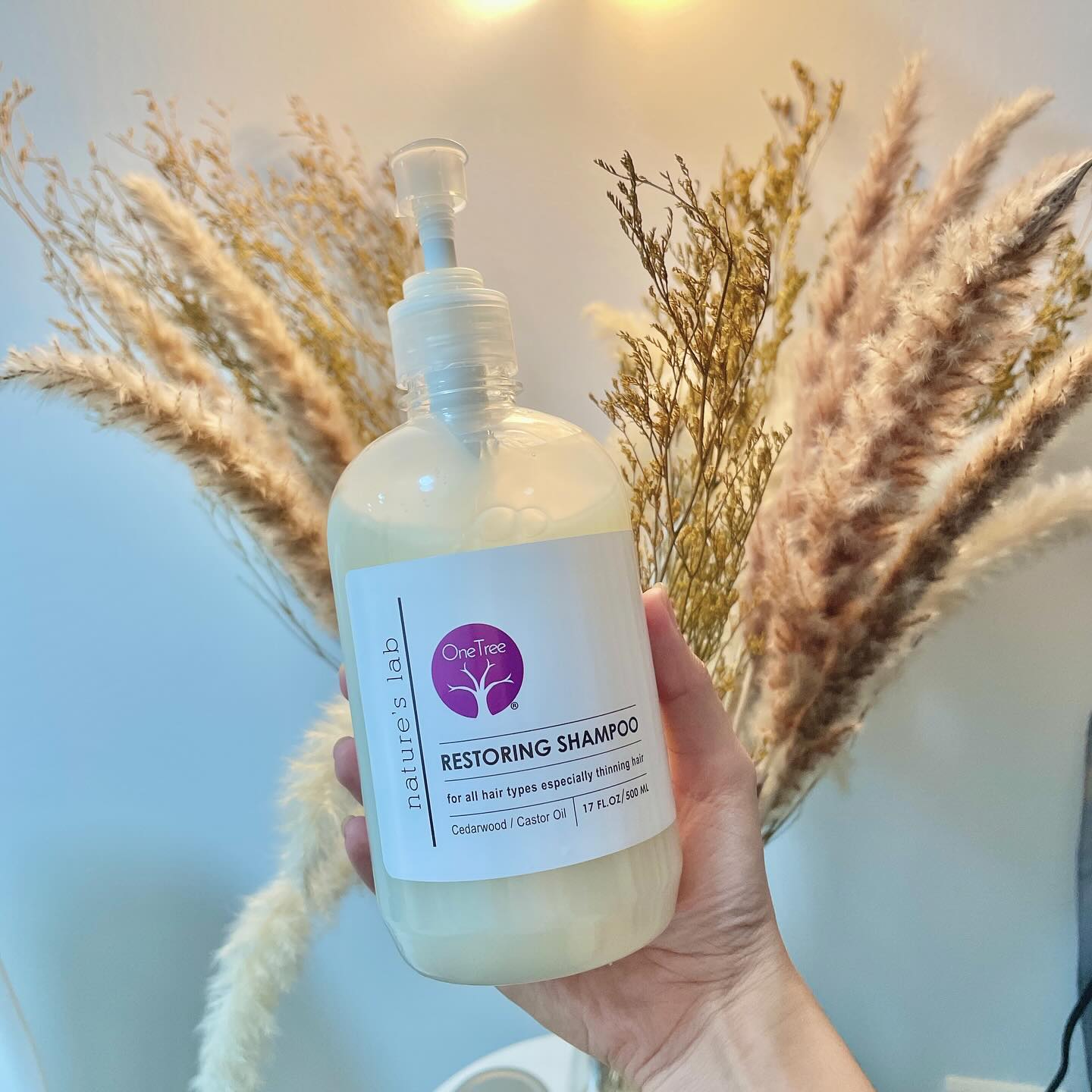 Just tried out the One Tree Restoring Shampoo, and my hair is loving it! ðŸŒ¿ Enriched with organic 