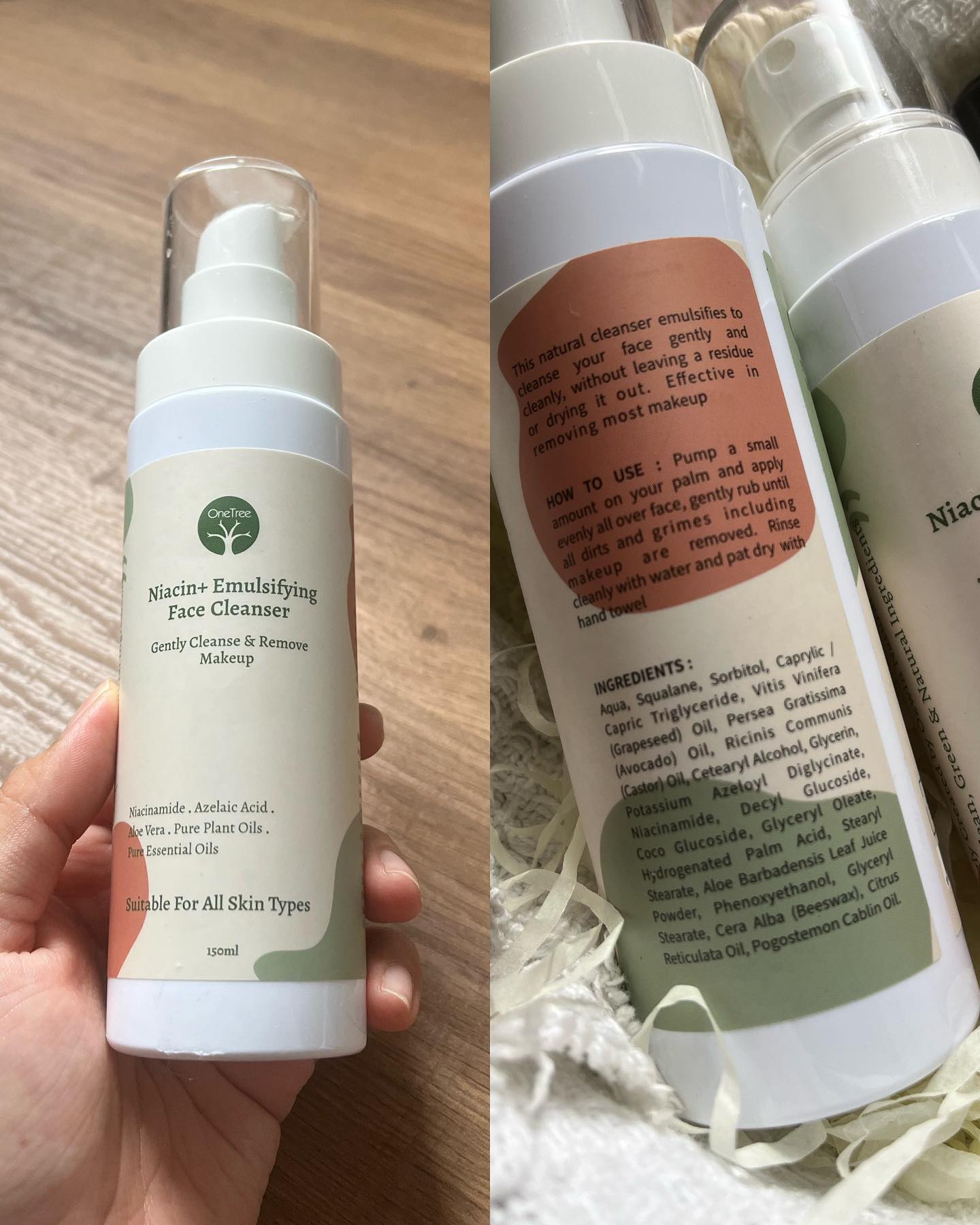 [PR] My first impression of onetree.my Niacin+ range (except the serum coz it contains Rosa Damascen