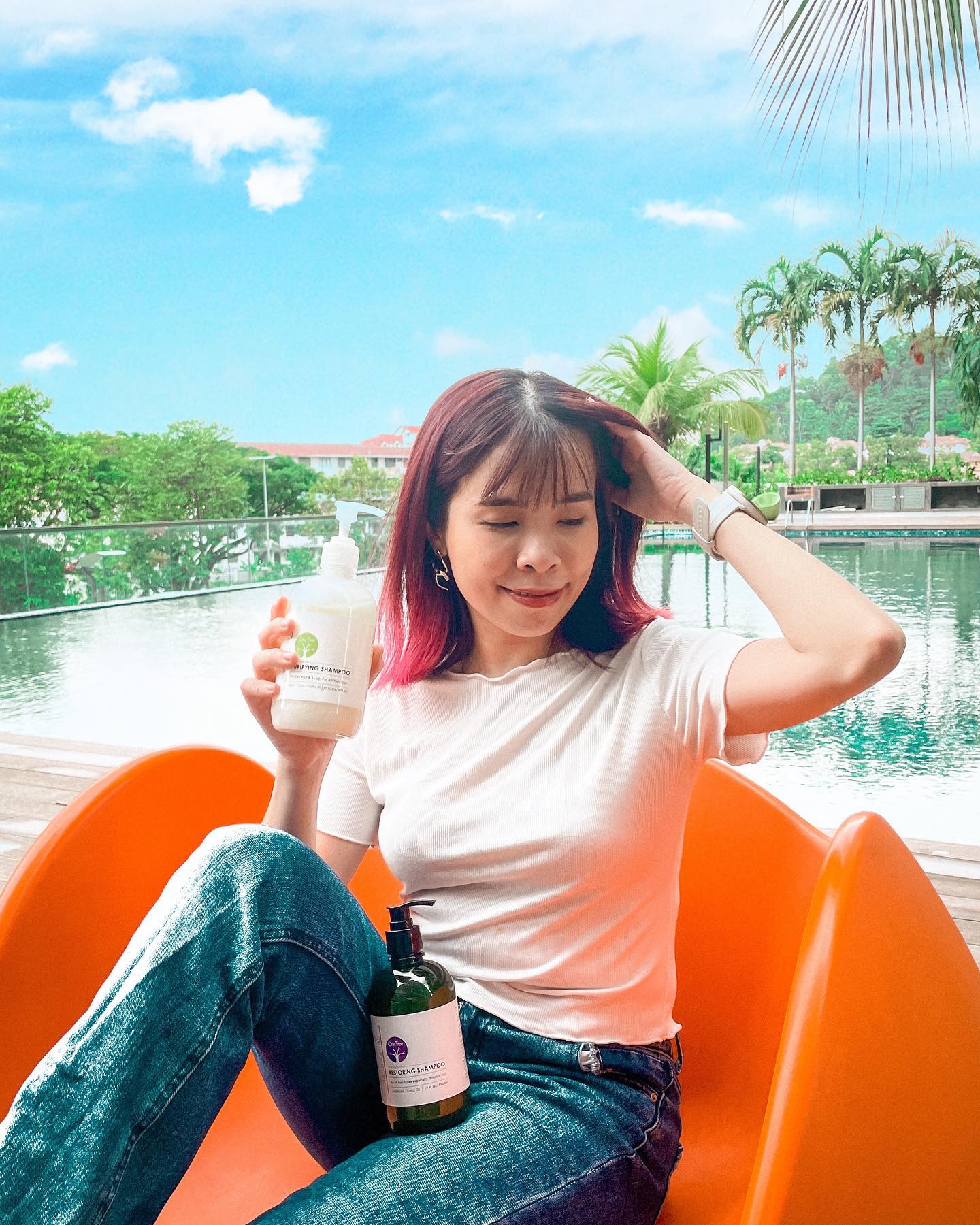 Introduce Natureâ€™s Lab shampoo from tnsskinlab âœŒðŸ» 

I always have oily hair scalp due to alwa