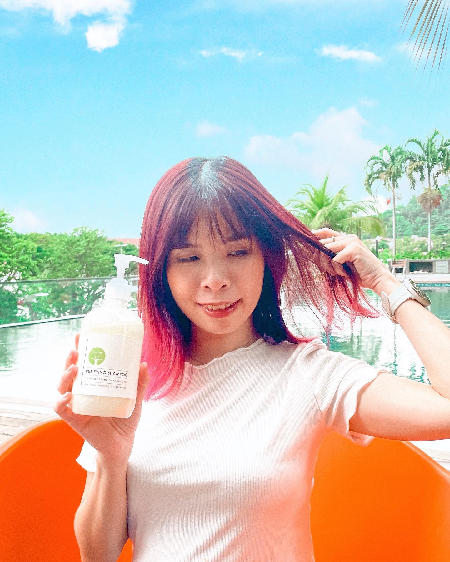 Introduce Natureâ€™s Lab shampoo from tnsskinlab âœŒðŸ» 

I always have oily hair scalp due to alwa