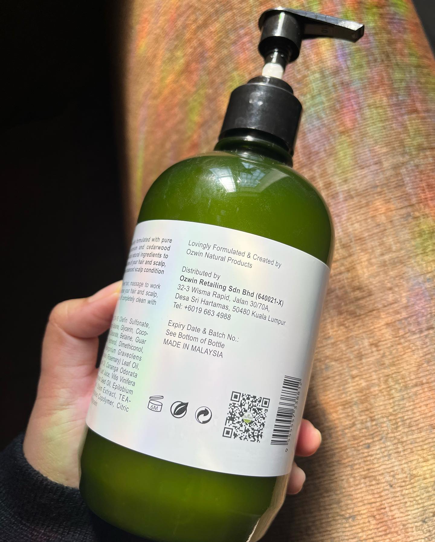 Natureâ€™s Lab One Tree Restoring Shampoo 500ml PAO 6M 

Have use this more than 4 times and the res