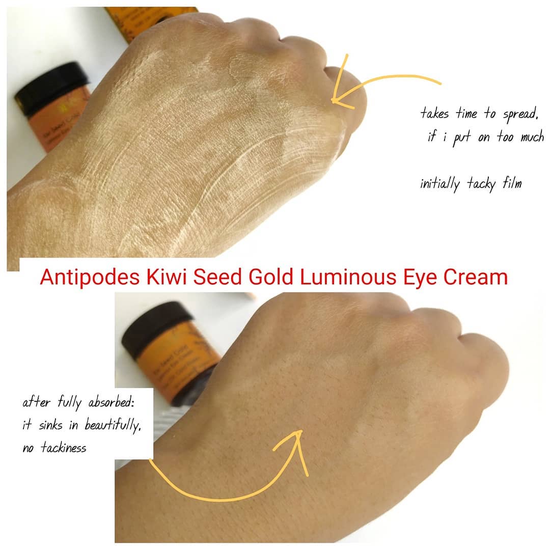 [PR] Review: Antipodes Kiwi Seed Gold Luminous Eye Cream

ðŸ’•Brand: antipodesskincare

ðŸ’• Descrip
