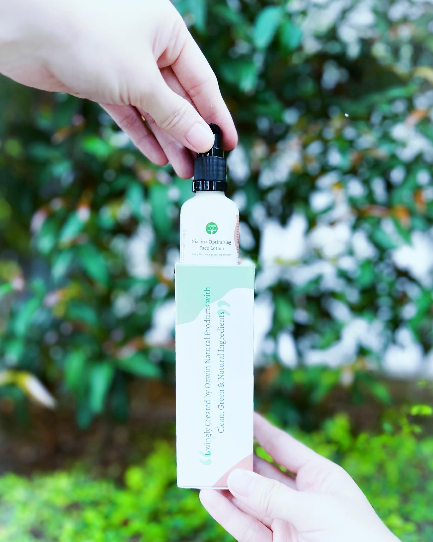 Discover the power of simplicity with onetree.my Niacin+ skincare range designed for all skin types 