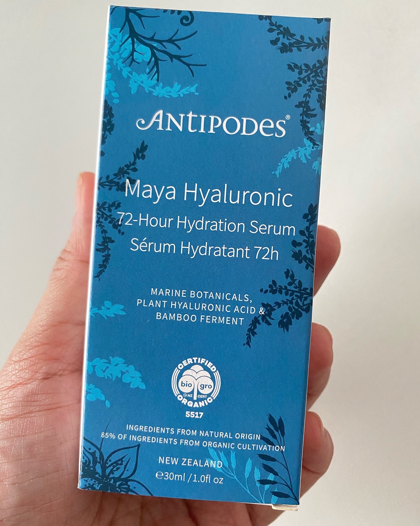 ðŸŒ¿âœ¨ Hydration game strong with Antipodes Maya Hyaluronic 72-Hour Hydration Serum! Packed with ma