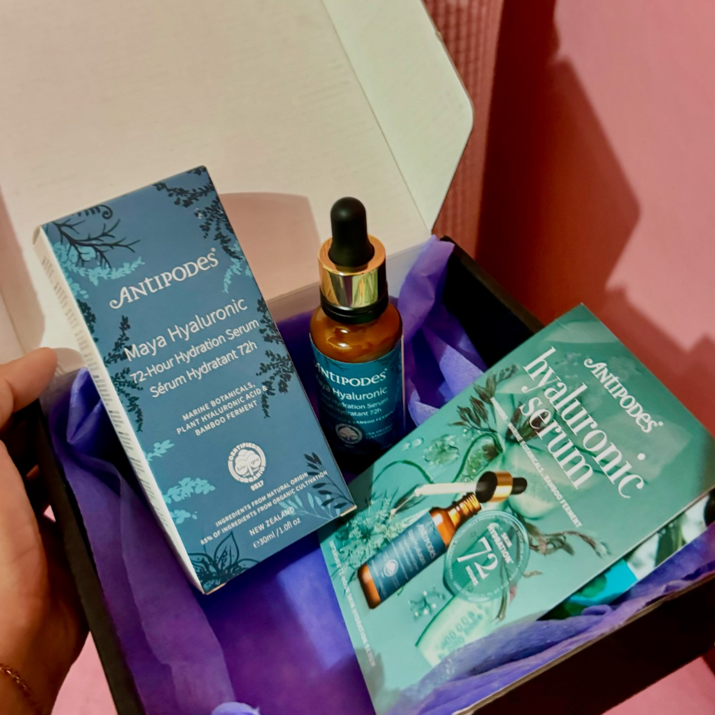 Discovering the Maya Hyaluronic 72-Hour Hydration Serum has been a game-changer for my skincare rout