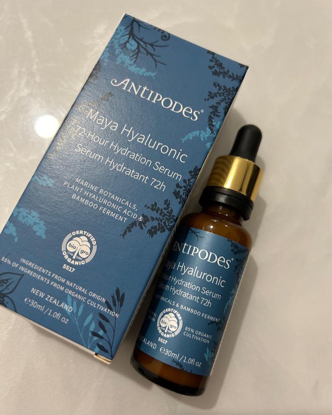 Sharing my latest love â€” Antipodes Maya Hyaluronic 72-Hour Hydration Serum. This silky-light hyalu