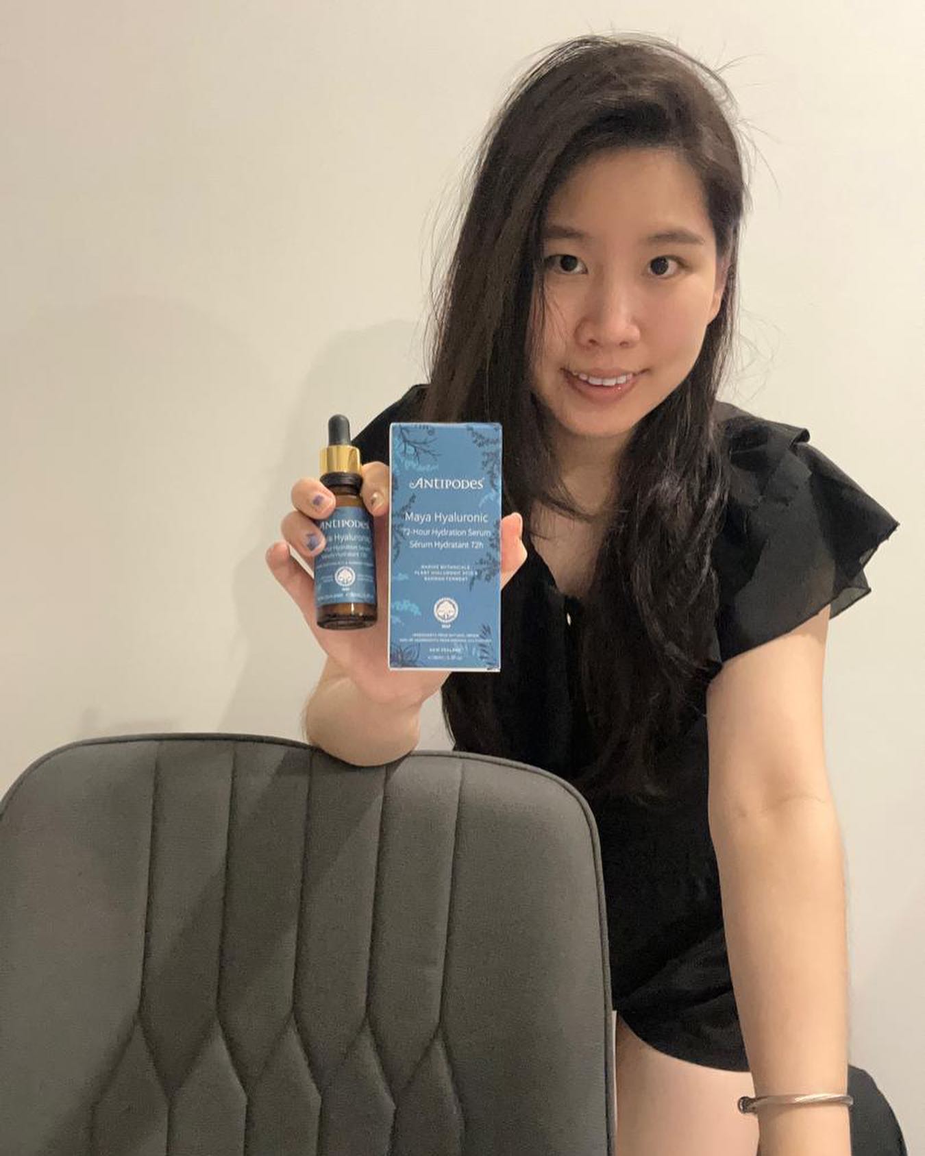 Sharing my latest love â€” Antipodes Maya Hyaluronic 72-Hour Hydration Serum. This silky-light hyalu