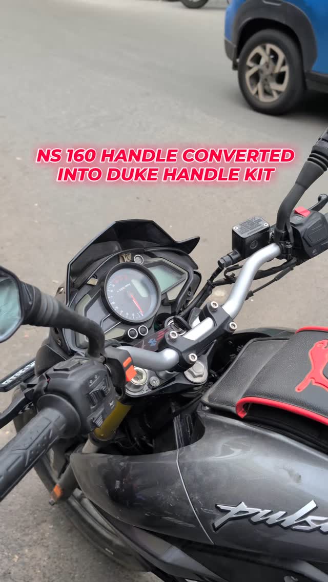 Bajaj Ns160 Came in for Duke handle conversion kit
.
.
Shipping Done throughout India
.
.
Fittings D