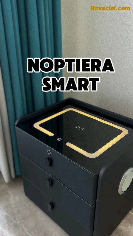Viața inteligentă incepe acasă!📲🎶🎵🎉
Hai și tu pe ROVECINI să descoperi noptiera Smart și multe a