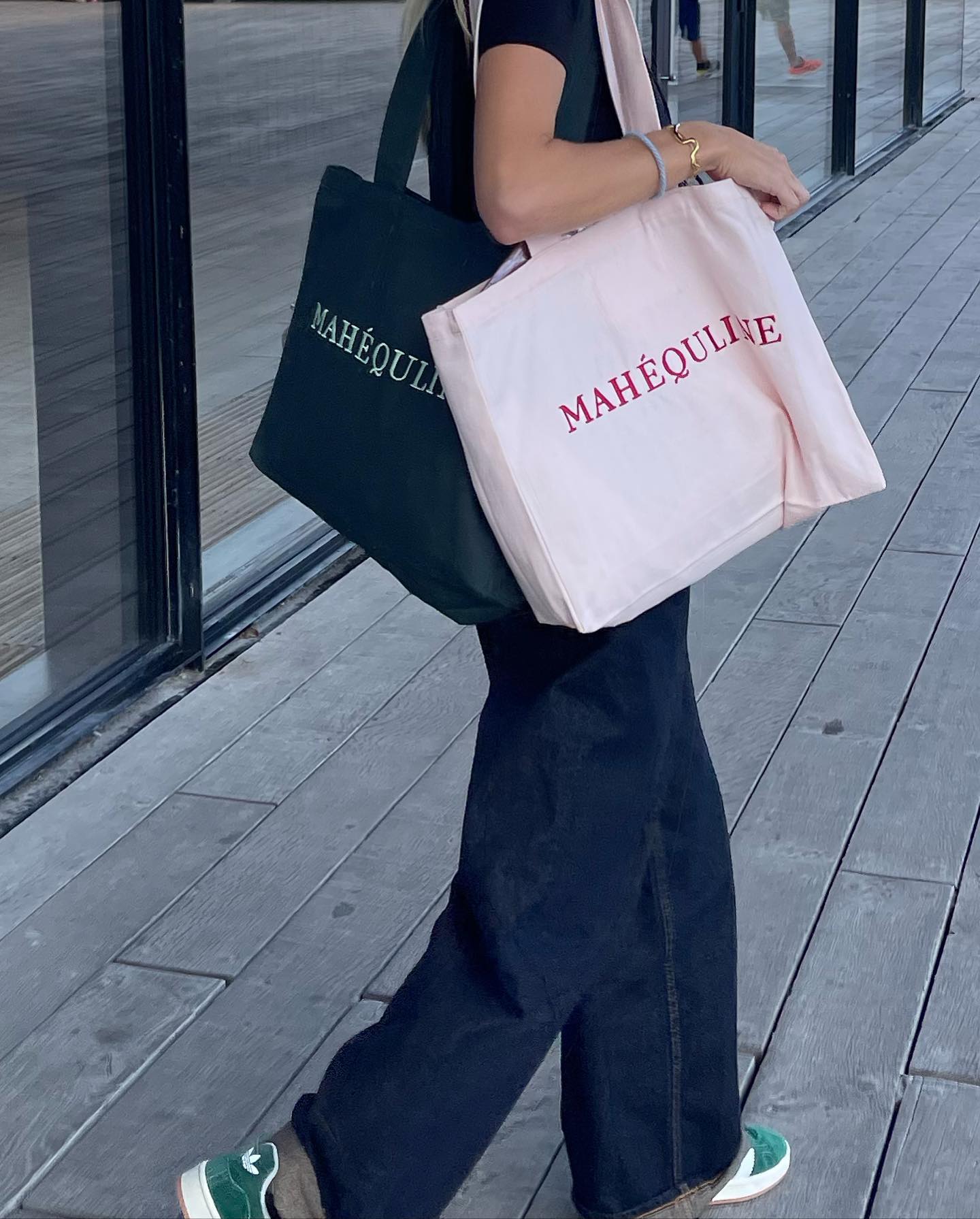 The Iris and Ara totebag ðŸ«µðŸ½ðŸ‘£ðŸ¦ŽðŸª½ðŸŒªï¸ðŸŒªï¸ #mahequline