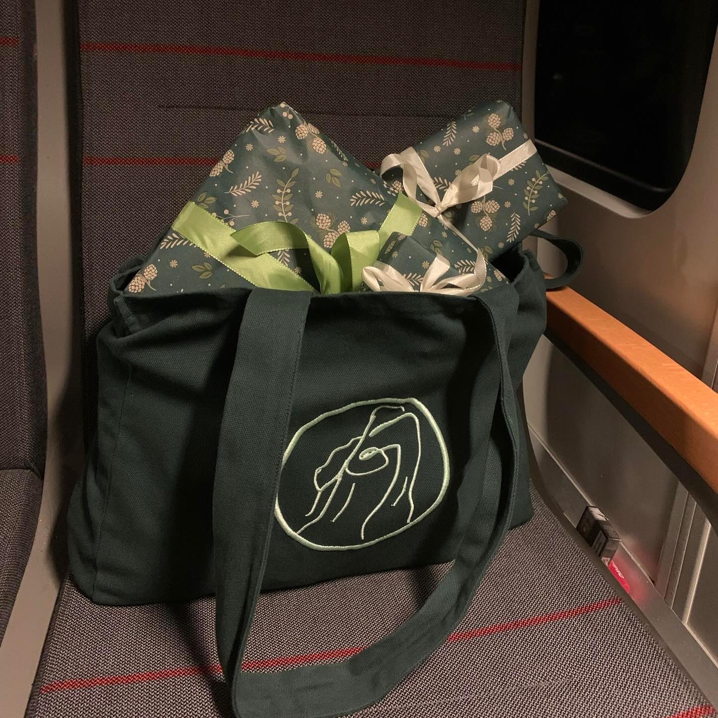 spot the MahÃ©quline tote bags across the city ðŸ¤­ #mahequline