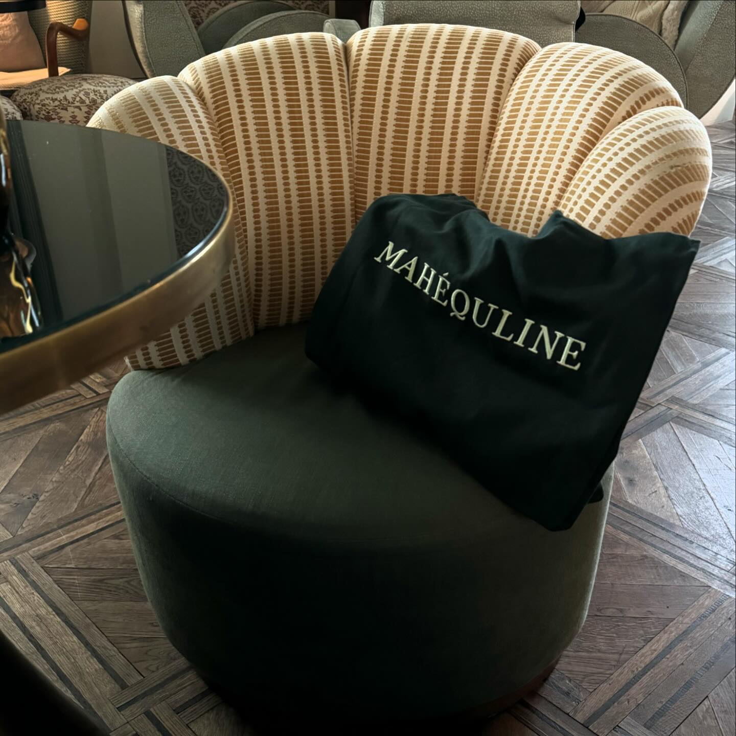spot the MahÃ©quline tote bags across the city ðŸ¤­ #mahequline