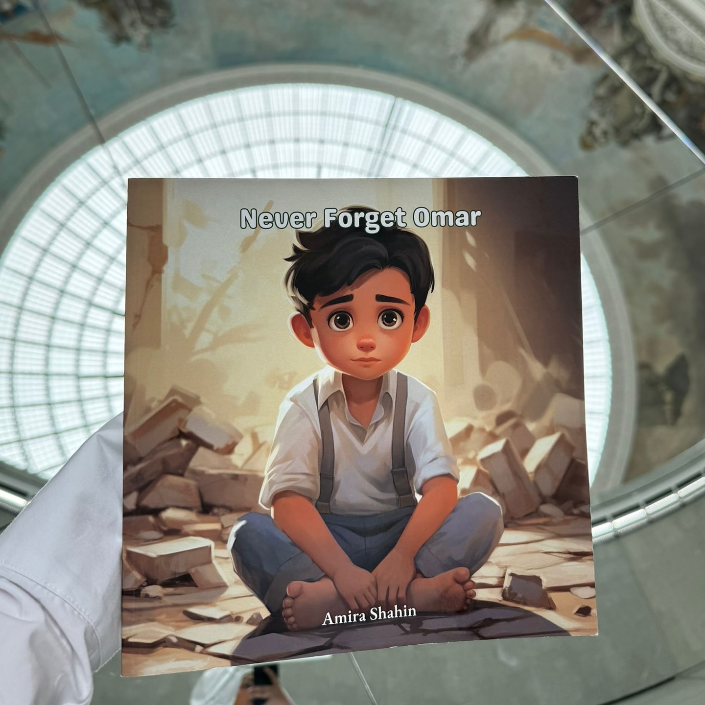 "Never Forget Omar" is a heartfelt children's book that introduces and brings awareness to the strug