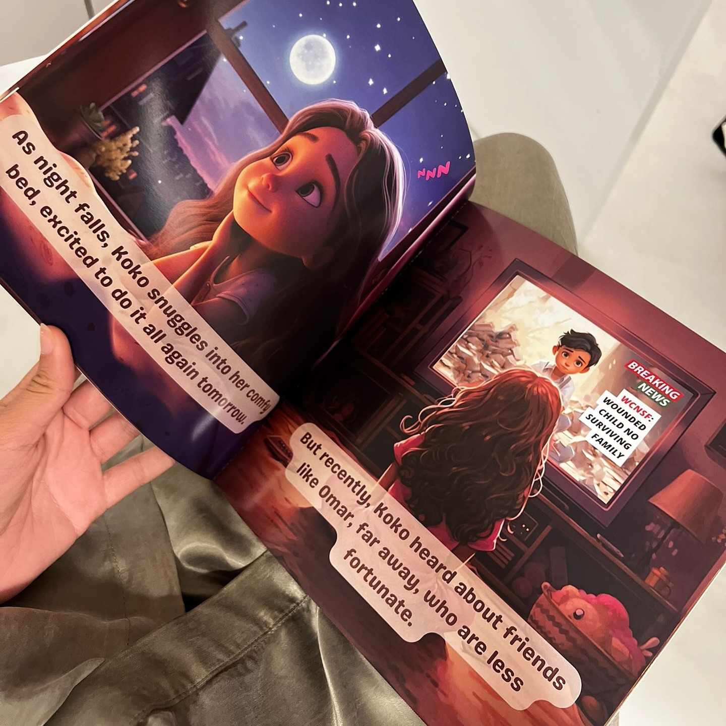 "Never Forget Omar" is a heartfelt children's book that introduces and brings awareness to the strug