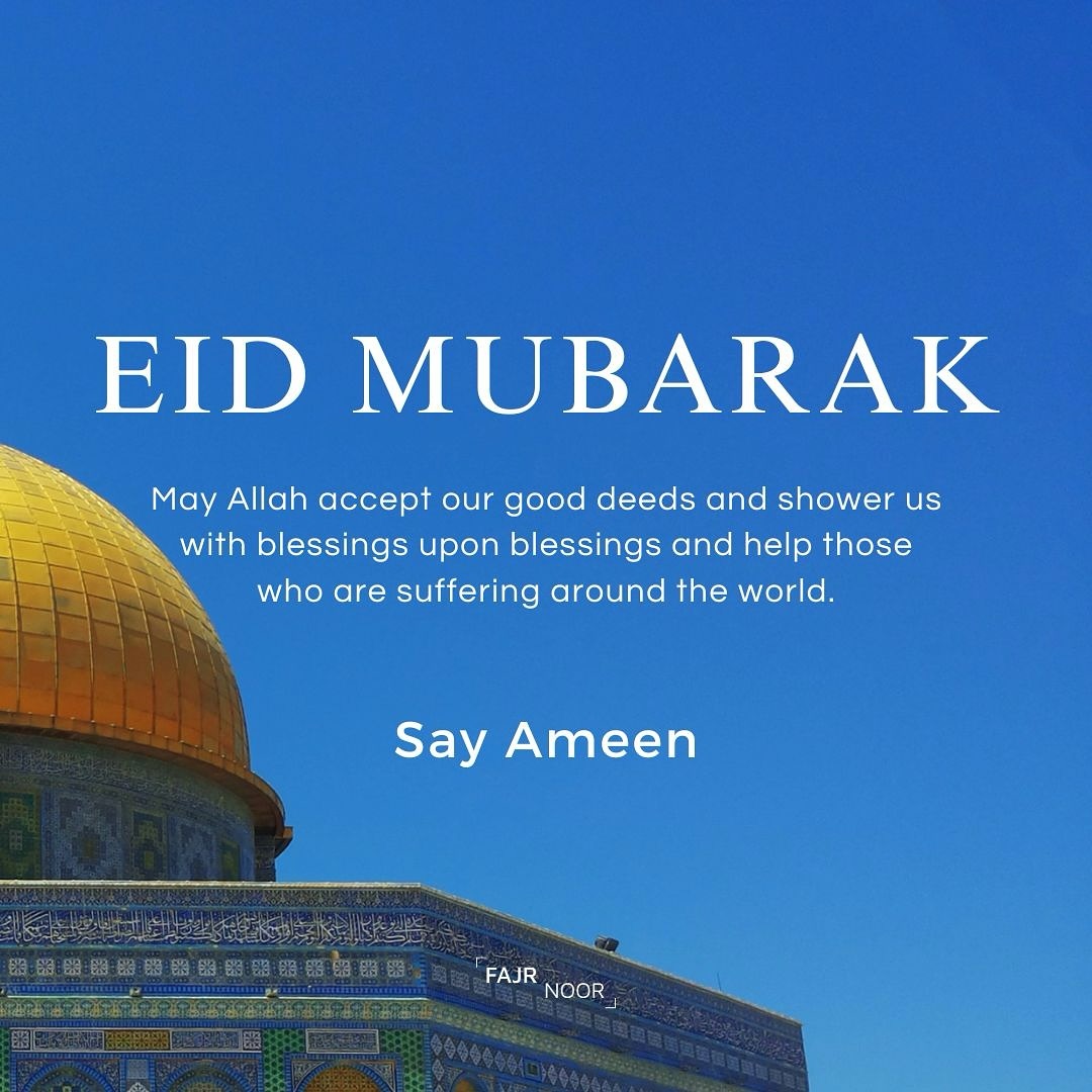 Eid Mubarak from us! 🤍

Don't forget to tag us if your wearing something from Fajr Noor.

#eidmubar