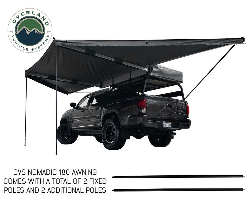 Great offer …  Nomadic Awning 180 With Zip In Wall Features: 88 Square Feet of Freestanding Covered 