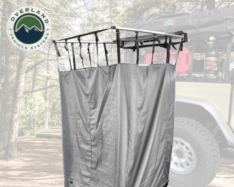 OVS sale …. OVERLAND VEHICLE SYSTEM
Car Side Shower Room