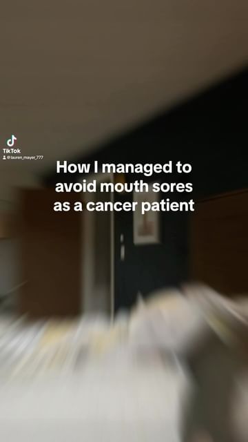 It’s super important to start your day with proper oral care in order to avoid mouth sores. I do all