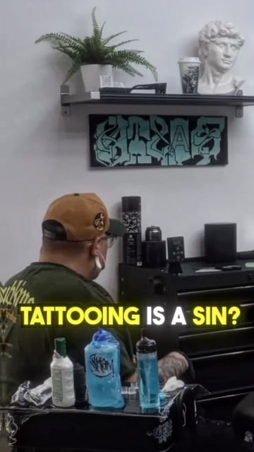 Are tattoos a sin? 🎥 brycecrawford #jesus #bible #sin #christian #tattoo