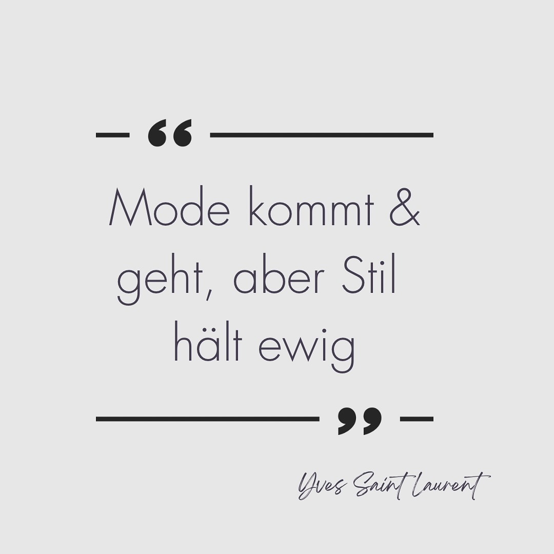 🤍Stimmst du uns zu?🤍

Mode mag vergänglich sein, doch Stil bleibt für immer

✨ Bei der Manufaktur 