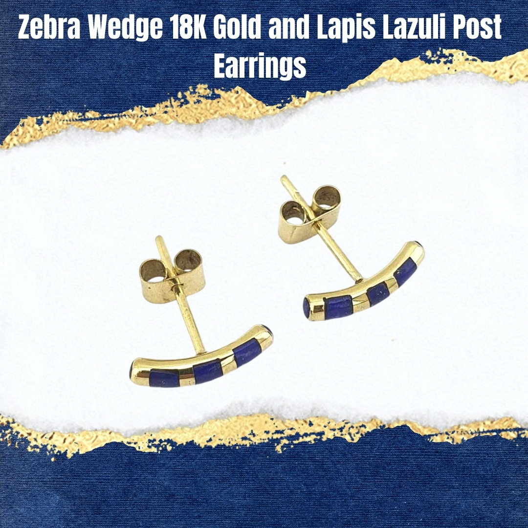 The combination of gold and lapis lazuli has captivated jewelry enthusiasts for centuries. The warm,