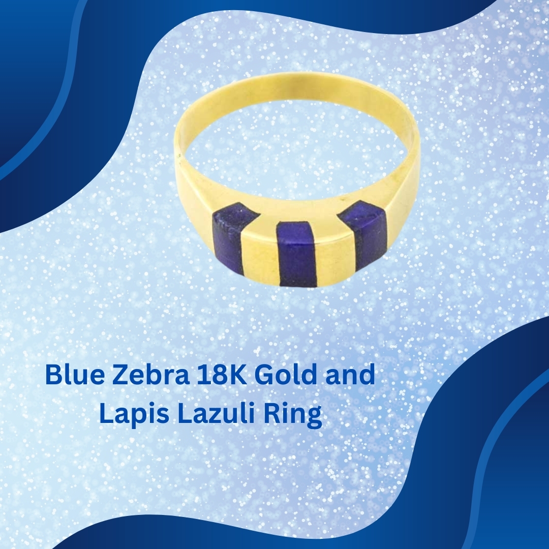 Our Blue Zebra jewelry, as well as our Blue Stripe line, symbolizes balance and harmony: The distinc