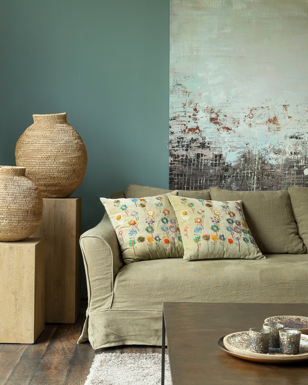LAST DAYS to enjoy our WINTER SALE! Upgrade your space with timeless pieces like these handmade bask