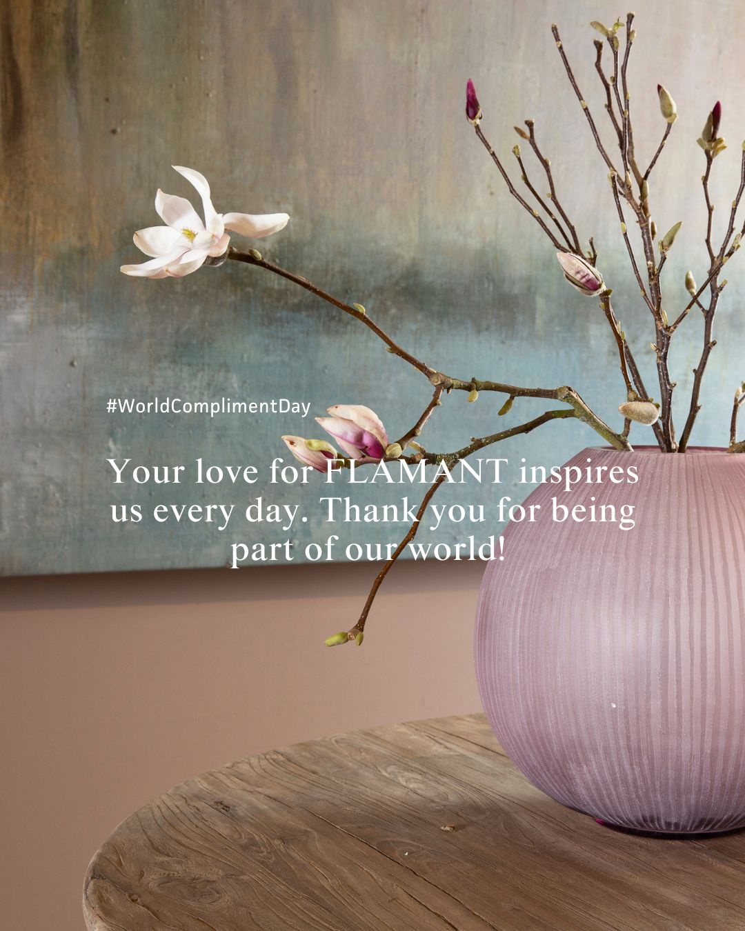 To everyone who finds inspiration in FLAMANT and appreciates our designs—your passion for beauty and