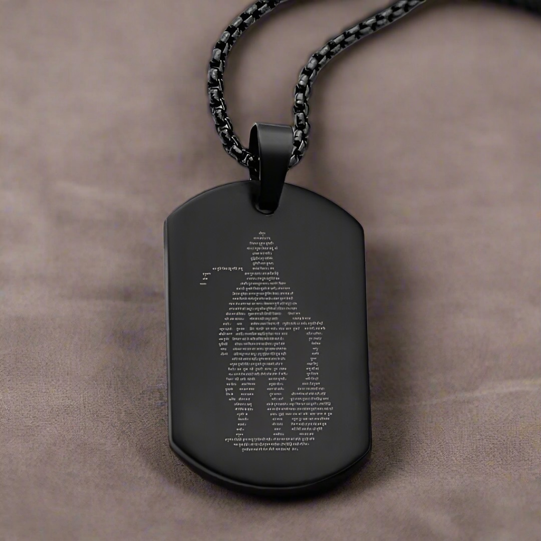 🔱 Carry the Power of Hanuman with You 🔱

This unique Hanuman Chalisa Pendant features all 40 Chaup