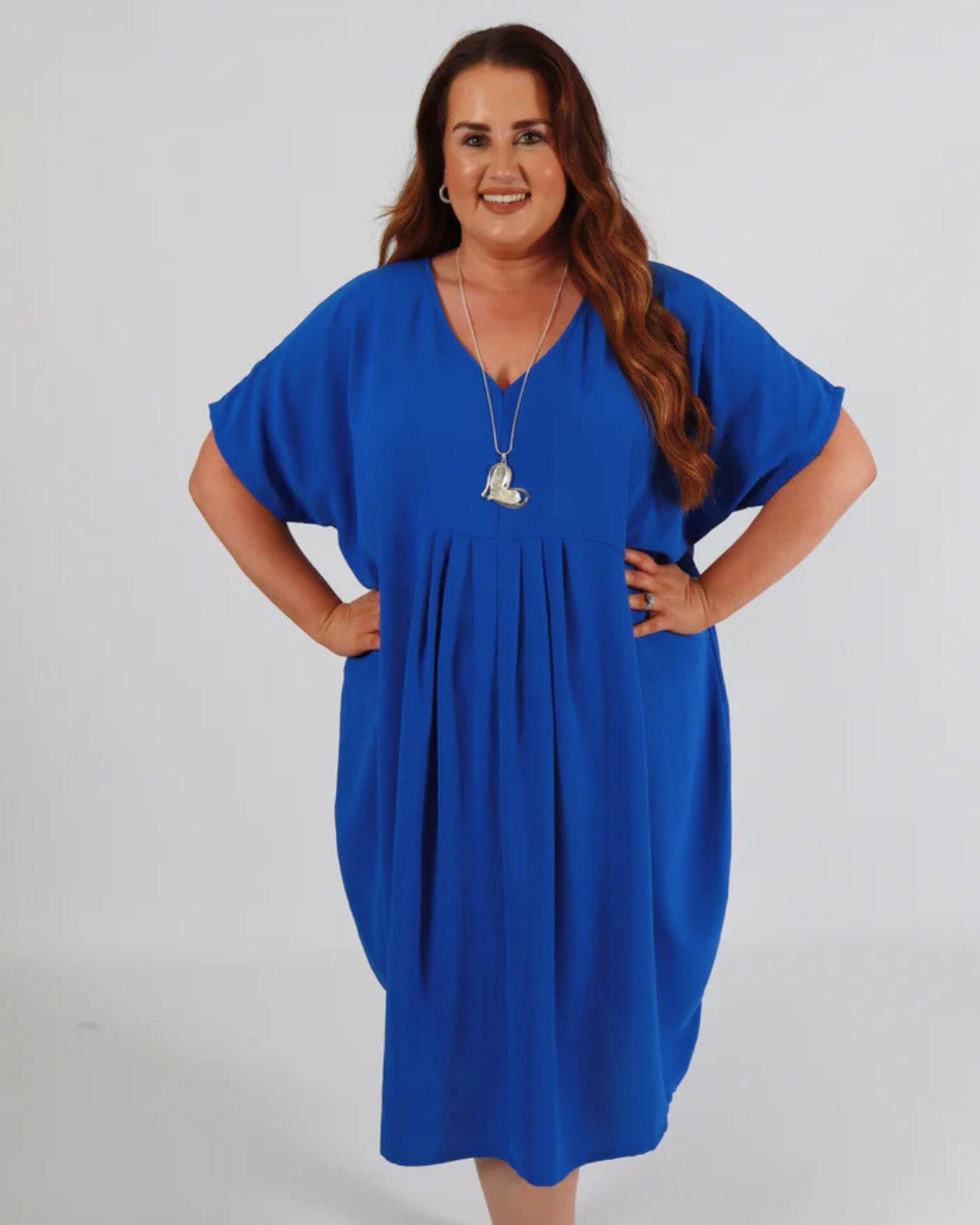 💖 Were €29.99 NOW €24.99! 💖
What a special surprise!!

🔍 Lexi Dress

The front pleat design adds 
